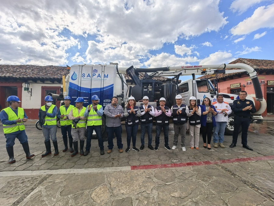 Inician trabajos de Desazolve en San Cristóbal de Las Casas